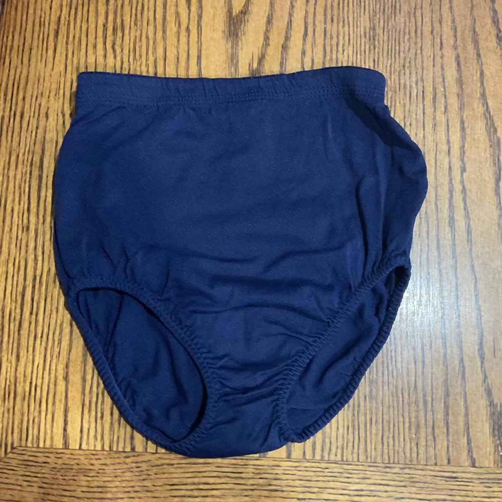 Navy Blue High-Waisted Shapewear Briefs Panties Intimates under leotard